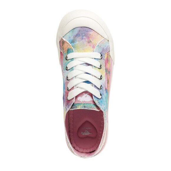 Rocket Dog Womens/Ladies Jazzin Candy Tie Dye Casual Shoes / Pink/Multicolored - Picture 5 of 6